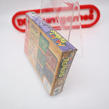 MARIO TENNIS - NEW & Factory Sealed with Authentic V-Overlap Seam! (N64 Nintendo 64)