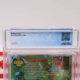 DISNEY PIXAR'S A BUG'S LIFE - CGC GRADED 9.6 A+! NEW & Factory Sealed! (PS1 PlayStation 1)