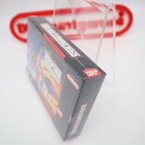 STAR WARS THE EMPIRE STRIKES BACK - JVC FIRST / EARLIEST PRINT! NEW & Factory Sealed with Authentic V-Seam! (SNES Super Nintendo)