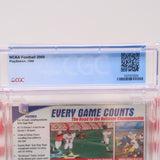NCAA FOOTBALL 2000 - CGC GRADED 9.9 A++! NEW & Factory Sealed! (PS1 PlayStation 1)