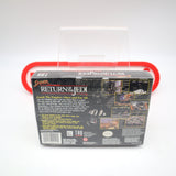 SUPER STAR WARS: RETURN OF THE JEDI - NEW & Factory Sealed with Authentic H-Overlap Seam! (SNES Super Nintendo)