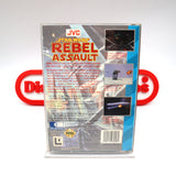 STAR WARS: REBEL ASSAULT - CIB / COMPLETE IN BOX! (Sega CD)