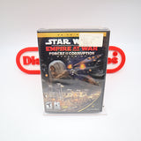STAR WARS: EMPIRE AT WAR - FORCES OF CORRUPTION - NEW & Factory Sealed! (PC / CD-ROM / WINDOWS)