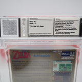 LEGEND OF ZELDA: A LINK TO THE PAST & FOUR SWORDS - WATA GRADED 9.6 A+! NEW & Factory Sealed with Authentic H-Seam! (Nintendo Game Boy Advance GBA)