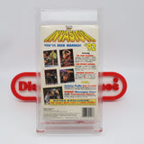 WWE / WWF INVASION '92 1992 WRESTLING + COLISEUM VIDEO WHISTLE BONUS! IGS GRADED 7 BOX & 8.5 SEAL! NEW & Factory Sealed with Authentic 3-Sided Seam! (VHS)