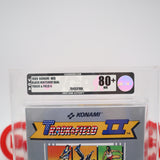 TRACK & FIELD II 2 - EARLY ROUND SOQ VERSION - VGA GRADED 80+ NM SILVER! NEW & Factory Sealed with Authentic H-Seam! (NES Nintendo)