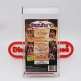 WWE / WWF WRESTLEFEST '91 1991 WRESTLING + MAGICUTTER BONUS! IGS GRADED 8 BOX & 8 SEAL! NEW & Factory Sealed with Authentic H-Overlap Seam! (VHS)
