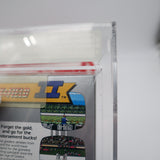 TRACK & FIELD II 2 - EARLY ROUND SOQ VERSION - VGA GRADED 80+ NM SILVER! NEW & Factory Sealed with Authentic H-Seam! (NES Nintendo)