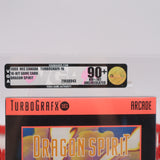 DRAGON SPIRIT - VGA GRADED 90+ NM+/MINT GOLD UNCIRCULATED! NEW & Factory Sealed! (TurboGrafx 16)