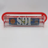 WWE / WWF 2ND ANNUAL BATTLE OF THE SUPERSTARS + ID TAG KEYCHAIN! IGS GRADED 8.5 BOX 9 SEAL! NEW & Factory Sealed with Authentic H-Overlap Seam! (VHS)