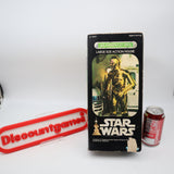 STAR WARS: SEE-THREEPIO (C-3PO) - 1977 LARGE SIZE ACTION FIGURE 12" WITH BOX!