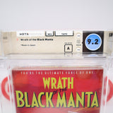 WRATH OF THE BLACK MANTA - WATA GRADED 9.2 A! NEW & Factory Sealed with Authentic H-Seam! (NES Nintendo)