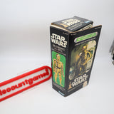 STAR WARS: SEE-THREEPIO (C-3PO) - 1977 LARGE SIZE ACTION FIGURE 12" WITH BOX!