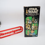STAR WARS: SEE-THREEPIO (C-3PO) - 1977 LARGE SIZE ACTION FIGURE 12" WITH BOX!