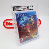 DISNEY CLASSIC GAMES: ALADDIN AND THE LION KING - VGA GRADED 80 NM SILVER! NEW & Factory Sealed! (PS4 PlayStation 4)