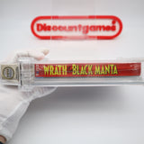 WRATH OF THE BLACK MANTA - WATA GRADED 9.2 A! NEW & Factory Sealed with Authentic H-Seam! (NES Nintendo)