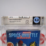 SPACE SHUTTLE PROJECT - WATA GRADED 8.0 A! NEW & Factory Sealed with Authentic H-Seam! (NES Nintendo)