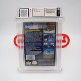 SPACE SHUTTLE PROJECT - WATA GRADED 8.0 A! NEW & Factory Sealed with Authentic H-Seam! (NES Nintendo)