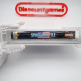 SPACE SHUTTLE PROJECT - WATA GRADED 8.0 A! NEW & Factory Sealed with Authentic H-Seam! (NES Nintendo)