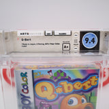 Q-BERT / Q*BERT / QBERT - WATA GRADED 9.4 A+! NEW & Factory Sealed! (Game Boy Color GBC)