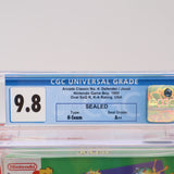 ARCADE CLASSIC NO. 4 DEFENDER / JOUST - CGC GRADED 9.8 A++! NEW & Factory Sealed with Authentic H-Seam! (Game Boy Original)