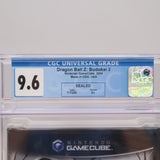 DBZ / DRAGON BALL Z BUDOKAI 2 II - CGC GRADED 9.6 A+! NEW & Factory Sealed! (Nintendo GameCube)
