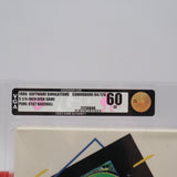 PURE-STAT BASEBALL - VGA GRADED 60 EX BROZE! NEW & Factory Sealed! (COMMODORE 64/128 / 5 1/4 DISK)