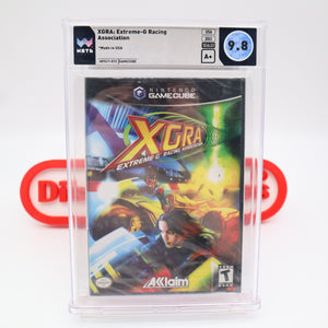 XGRA: EXTREME G RACING ASSOCATION - POP 1! WATA GRADED 9.8 A+! NEW & Factory Sealed! (Nintendo GameCuBE)