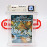 SKY SHARK - WATA GRADED 9.0 A! NEW & Factory Sealed with Authentic H-Seam! (NES Nintendo)