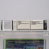 SONIC THE HEDGEHOG: SONIC'S ULTIMATE GENESIS COLLECTION - WATA GRADED 9.6 A+! NEW & Factory Sealed! (XBox 360)