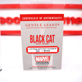 MARVEL'S BLACK CAT LIMITED EDITION MINI BUST STATUE! Gentle Giants - BRAND NEW LE #712!