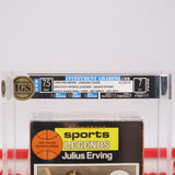 NBA GREATEST SPORTS LEGENDS: JULIUS ERVING - IGS GRADED 7.5 BOX & 7 SEAL! NEW & Factory Sealed with Authentic 3-Sided Seam! (VHS)