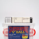 SUPER SPIKE V'BALL VOLLEYBALL - WATA GRADED 8.5 A! NEW & Factory Sealed with Authentic H-Seam! (NES Nintendo)