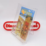 JANN TOSH WITH COLLECTOR'S COIN - AFA GRADED 75 Y-EX+/NM 12 BACK - NEW Authentic & Factory Sealed! (MOC Vintage Star Wars DROIDS Figure)