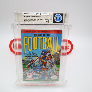 NES PLAY ACTION FOOTBALL - WATA GRADED 9.2 A! NEW & Factory Sealed with Authentic H-Seam! (NES Nintendo)