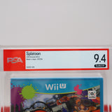 SPLATOON - WATA/PSA GRADED 9.4 A+! NEW & Factory Sealed! (Nintendo Wii U)