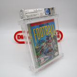 NES PLAY ACTION FOOTBALL - WATA GRADED 9.2 A! NEW & Factory Sealed with Authentic H-Seam! (NES Nintendo)