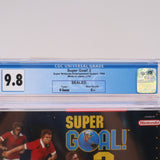 SUPER GOAL! 2 II SOCCER - CGC GRADED 9.8 A++! NEW & Factory Sealed! (SNES Super Nintendo)