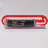 SUPER GOAL! 2 II SOCCER - CGC GRADED 9.8 A++! NEW & Factory Sealed! (SNES Super Nintendo)