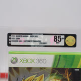 DBZ DRAGON BALL Z: ULTIMATE TENKAICHI - VGA GRADED 85+ NM+ GOLD! NEW & Factory Sealed! (XBOX 360)