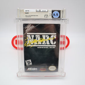 NARC - WATA GRADED 8.5 A! NEW & Factory Sealed with Authentic H-Seam! (NES Nintendo)