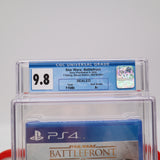 STAR WARS BATTLEFRONT: DELUXE EDITION - CGC GRADED 9.8 A+! NEW & Factory Sealed! (PS4 PlayStation 4)