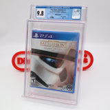 STAR WARS BATTLEFRONT: DELUXE EDITION - CGC GRADED 9.8 A+! NEW & Factory Sealed! (PS4 PlayStation 4)
