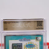 KING SALMON: THE BIG CATCH - CGC PEDIGREE GRADED 8.5 A! NEW & Factory Sealed! (Sega Genesis)