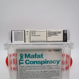 THE MAFAT CONSPIRACY - WATA GRADED 8.0 B+! NEW & Factory Sealed with Authentic H-Seam! (NES Nintendo)