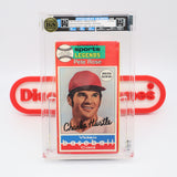 MLB GREATEST SPORTS LEGENDS: PETE ROSE - IGS GRADED 7.5 BOX & 7.5 SEAL! NEW & Factory Sealed with Authentic 3-Sided Seam! (VHS)