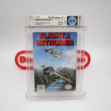 FLIGHT OF THE INTRUDER - WATA GRADED 9.4 A+! NEW & Factory Sealed with Authentic H-Seam! (NES Nintendo)