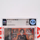 WCW VS. VERSUS THE WORLD (TOP OF THE POP!) WATA GRADED 9.8 A+! NEW & Factory Sealed! (PS1 PlayStation 1)