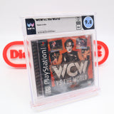 WCW VS. VERSUS THE WORLD (TOP OF THE POP!) WATA GRADED 9.8 A+! NEW & Factory Sealed! (PS1 PlayStation 1)