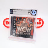 WCW VS. VERSUS THE WORLD (TOP OF THE POP!) WATA GRADED 9.8 A+! NEW & Factory Sealed! (PS1 PlayStation 1)